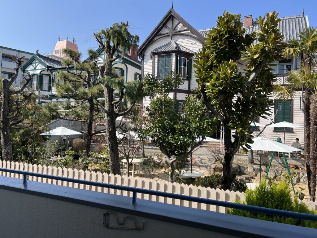 View from the balcony